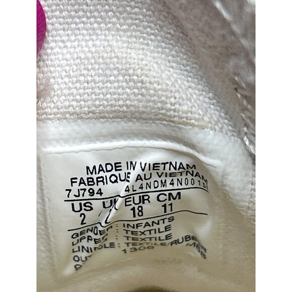 Converse Chuck Taylor All Star Sneakers Infant US2 11cm Gray Low Top 7J794 - Picture 8 of 8